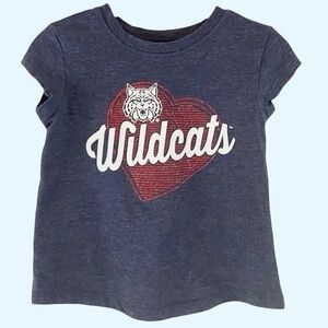 Wildcats Arizona Logo Tee 18 24 Months College University of Arizona UA AZ Cat